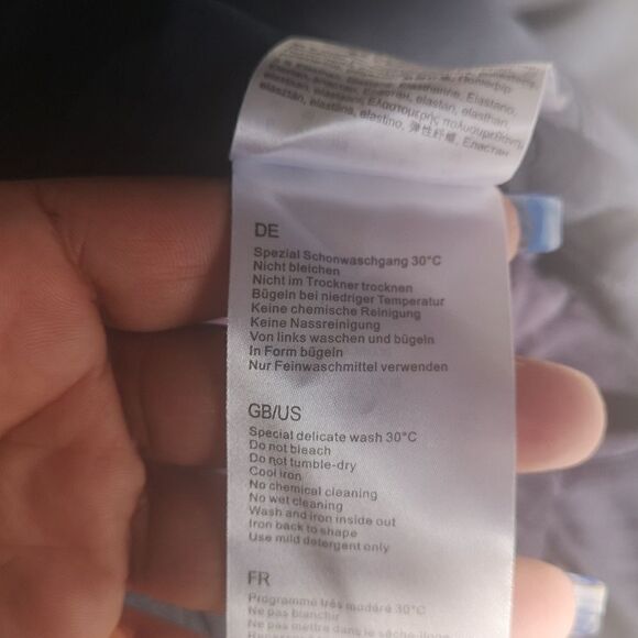 Olsen Ladies Crew Neck 3/4 Sleeves Casual Top Navy Blue 5/6 - Picture 10 of 16